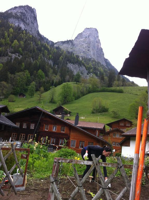 博尔蒂根 400-Year-Old Vintage Swiss Chalet旅馆 客房 照片